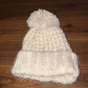 White Beanie